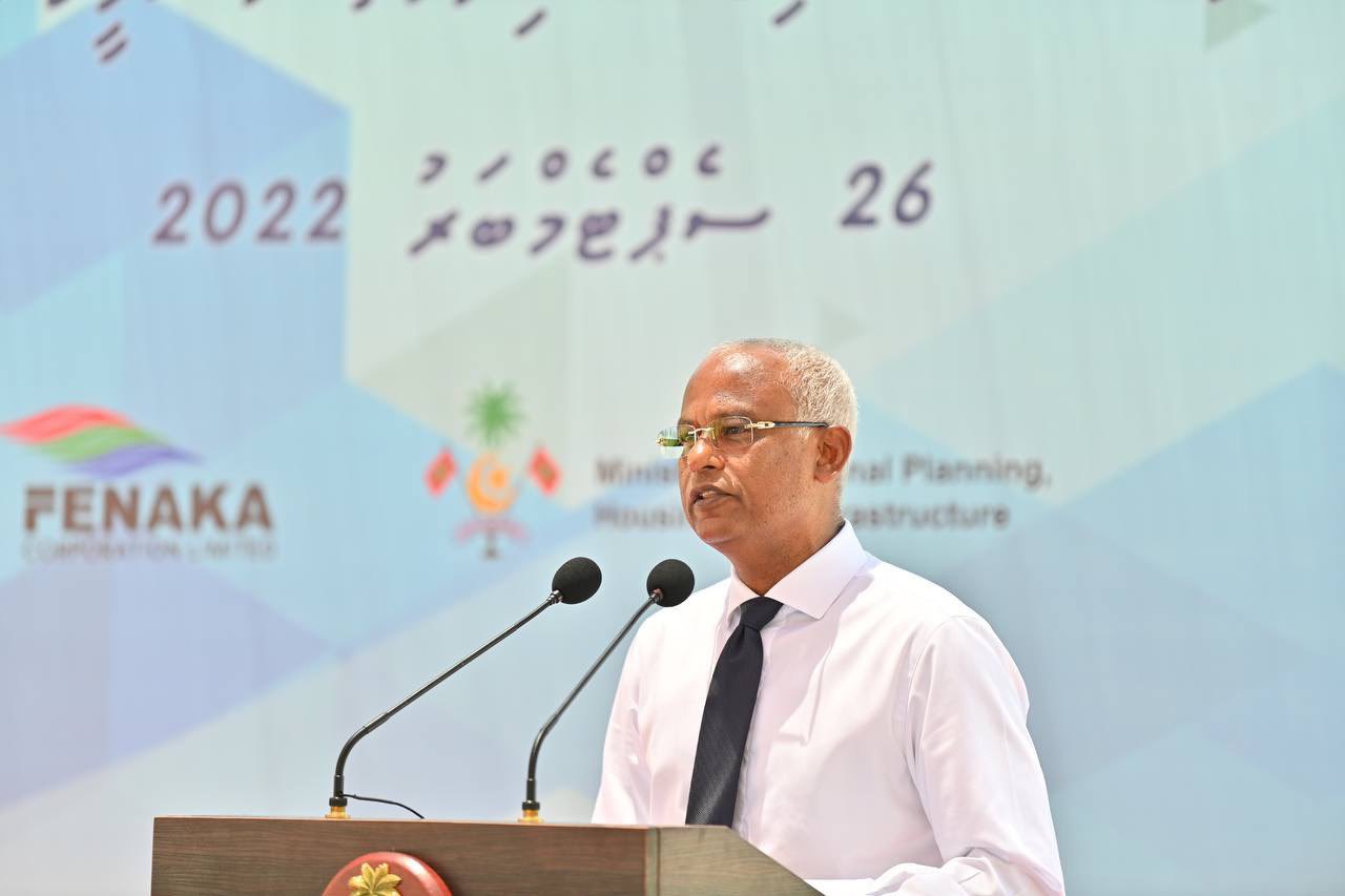 ވެރިކަމަށް އައީ ރައްޔިތުންގެ މެދުގައި ތަފާތު ކުރުމެއް ނެތި ޚިދުމަތްތައް ދިނުމުގެ ވަޢުދާއިއެކު: ރައީސުލްޖުމްހޫރިއްޔާ