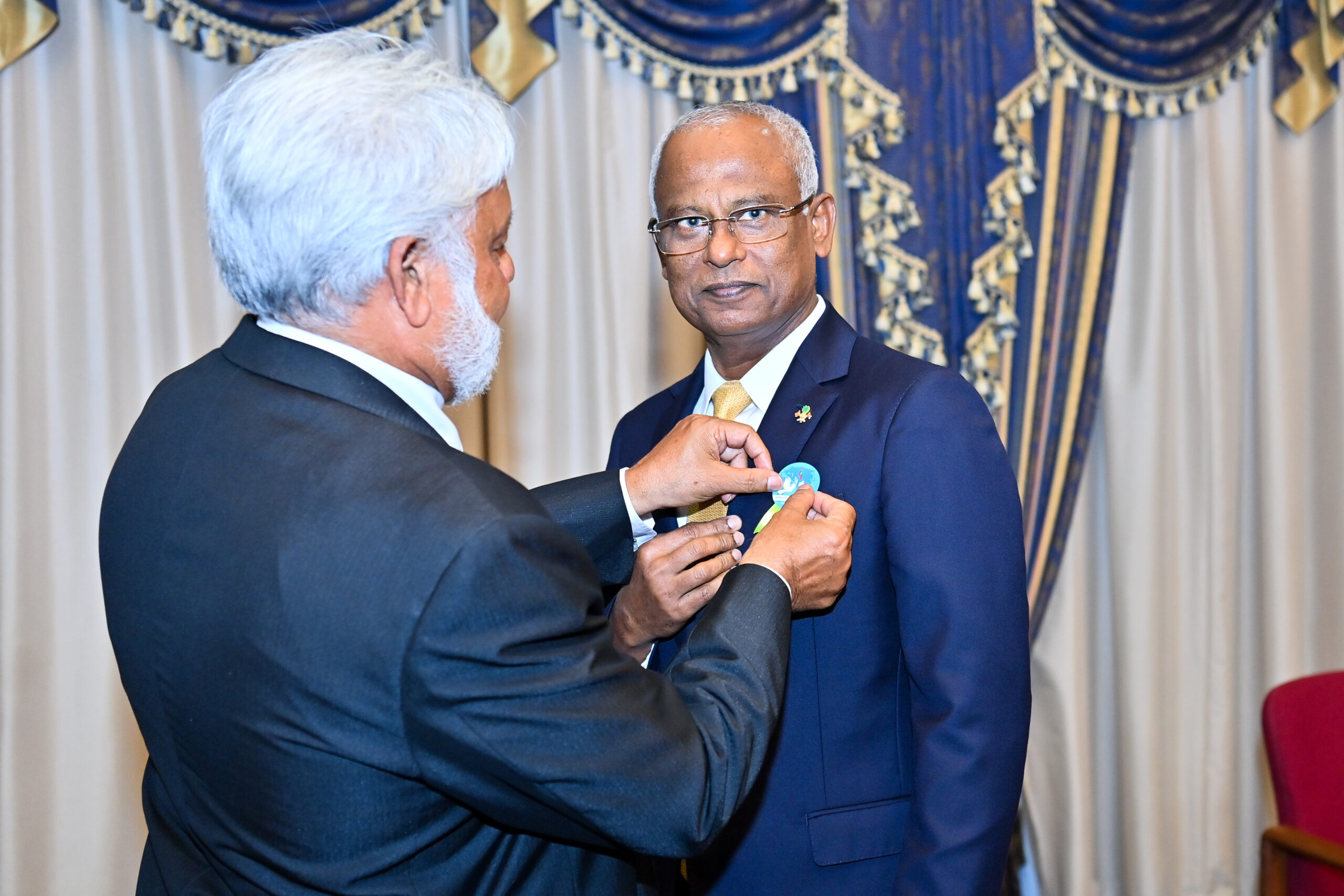ގެނެވޭ ބަދަލެއްގެ ފޮނިމީރުކަން ގުޅިފައި އޮންނަނީ ރައްޔިތުންގެ ތެރޭގައި އޮންނަ ޞުލްޙަ މަސަލަސްކަމާއި، އަމާންކަމުގެ މައްޗަށް: ރައީސުލްޖުމްހޫރިއްޔާ