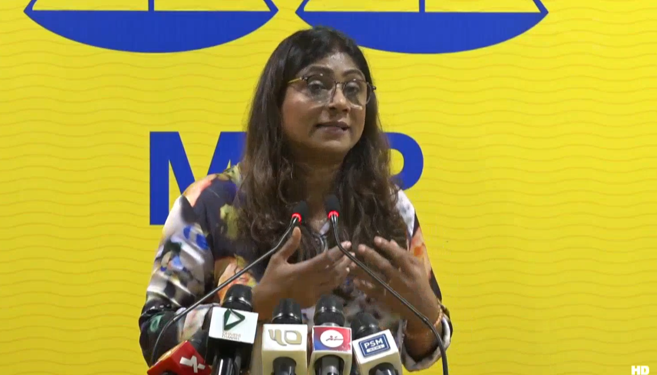 ރައީސް ސޯލިހު ނޫން ބޭފުޅަކު ހުންނެވި ނަމަ މިހާރު ނަޝީދު ޖަލަށް ލައްވާނެ: މާރިޔާރަ