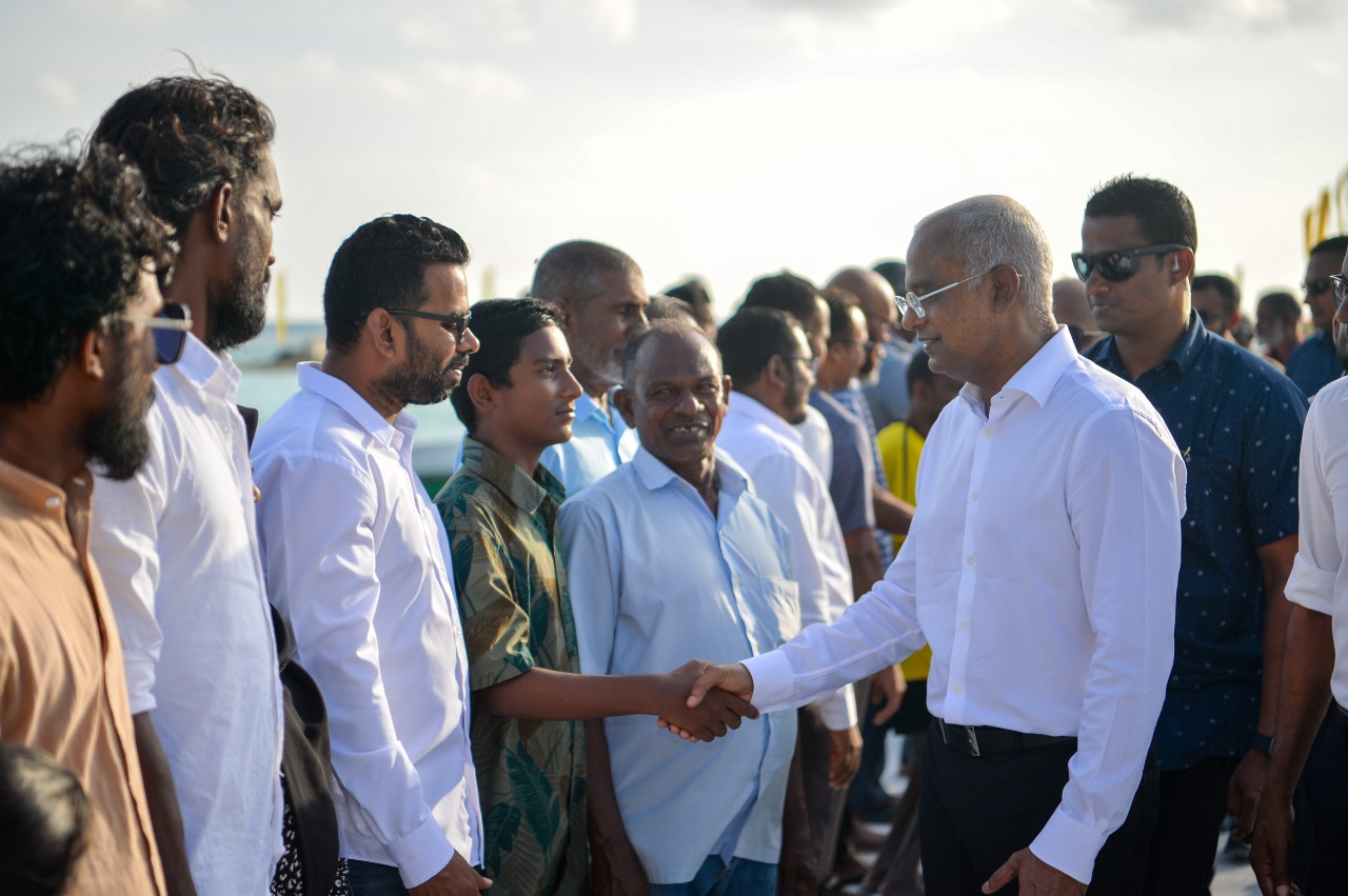 ރައްޔިތުންގެ ކިބައިން ނިގުޅައިގަނެވިފައި ހުރި އެތައް ހައްގެއް ހޯދައިދެވިއްޖެ: ރައީސް