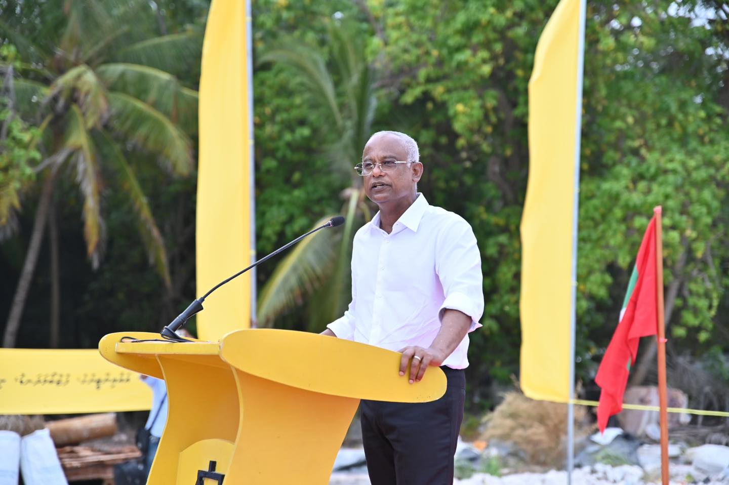 ރައީސް ސޯލިހުގެ ކެމްޕޭން ސްލޯގަން އާންމުކޮށްފި