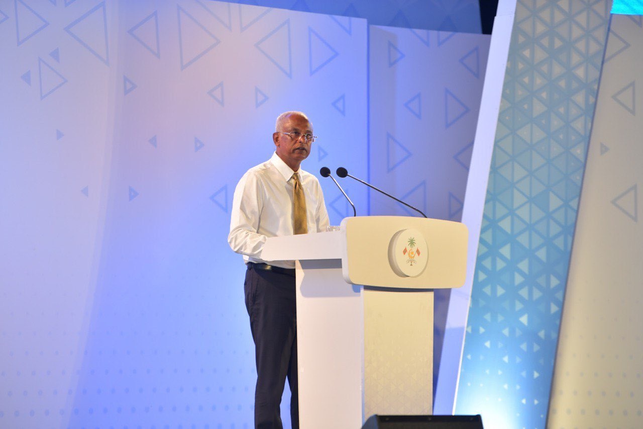 ހަނިމާދޫ ބައިނަލްއަޤްވާމީ އެއަރޕޯޓުގެ މަސައްކަތް މި ފެށީ ހުއްޓި އޮވެ ފަހަތަށް ގޮސް ގެއްލިހުސްނުވާ ގޮތަށް: ރައީސް ސޯލިހު