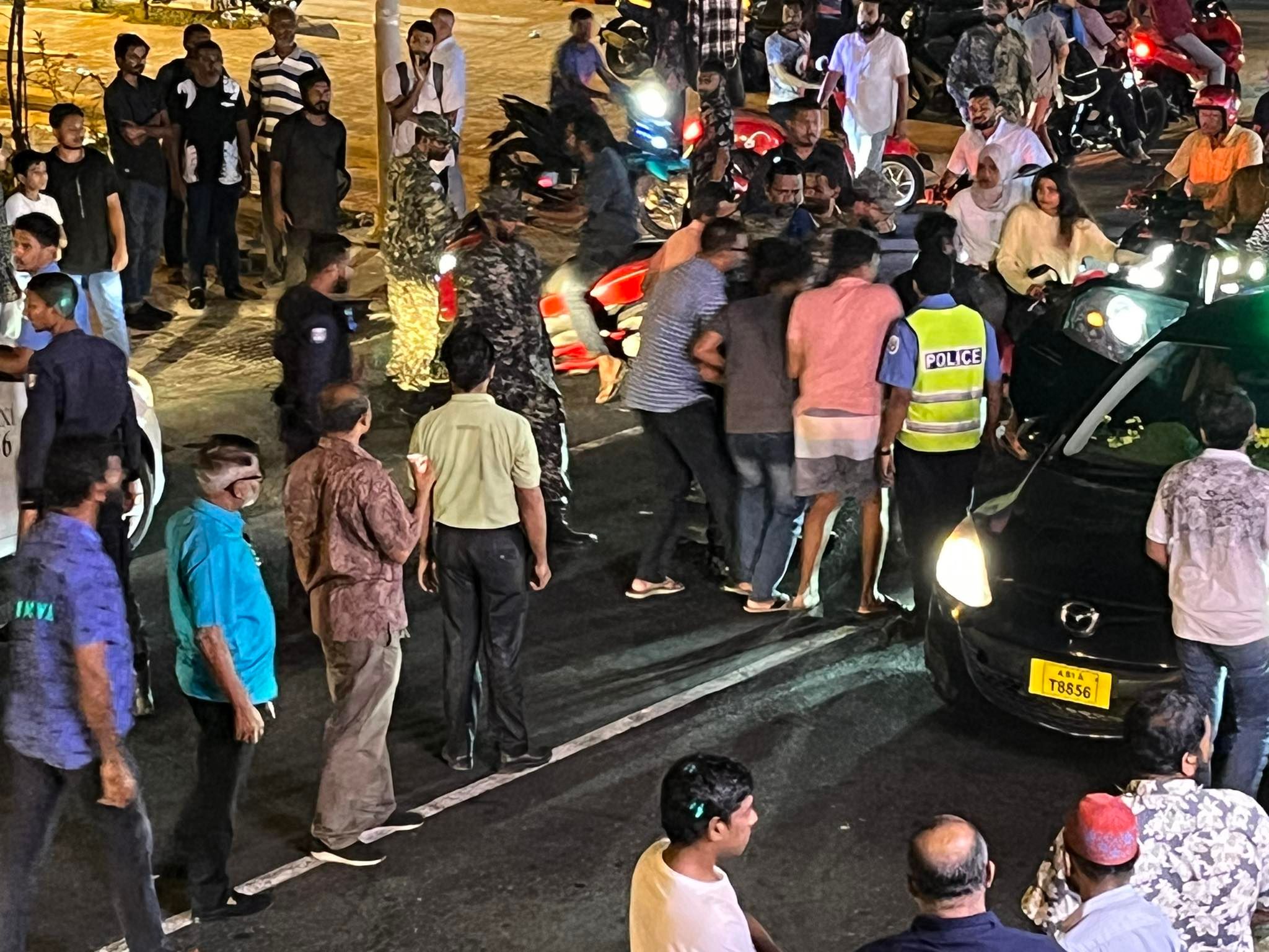މާލޭގައި އެކްސިޑެންޓެއް ހިނގައި އަންހެނަކަށް އަނިޔާވެއްޖެ