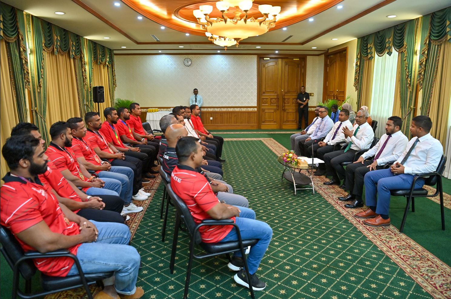 ބީޗު ވޮލީ އަދި ވޯޓާރ ސްޕޯޓްސްއަކީ ކާމިޔާބީތައް ހޯދޭނެ މުސްތަޤުބަލް އޮތް ކުޅިވަރުތަކެއް: ރައީސް
