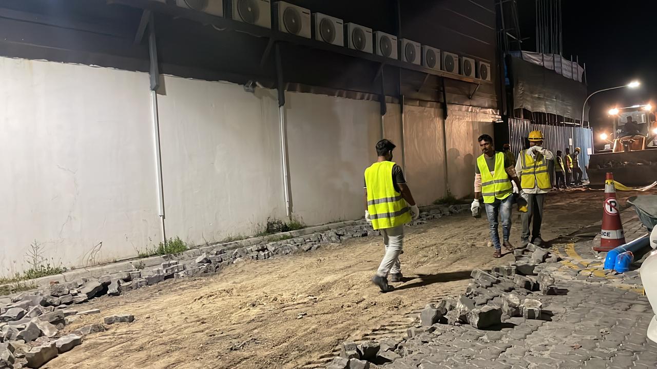 އަމީނީމަގާ ގުޅިފައި ހުރި ގޯޅިތައް ރަންގަޅުކުރަން ފަށައިފި