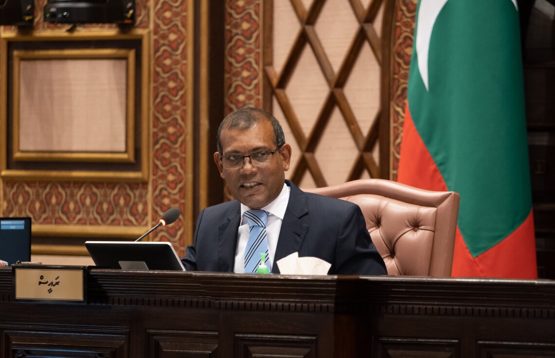 ފުލުހުންގެ ގާނޫނަށް ހުށަހެޅި ބަދަލަށް ނަޝީދުގެ ފާޑުކިއުން