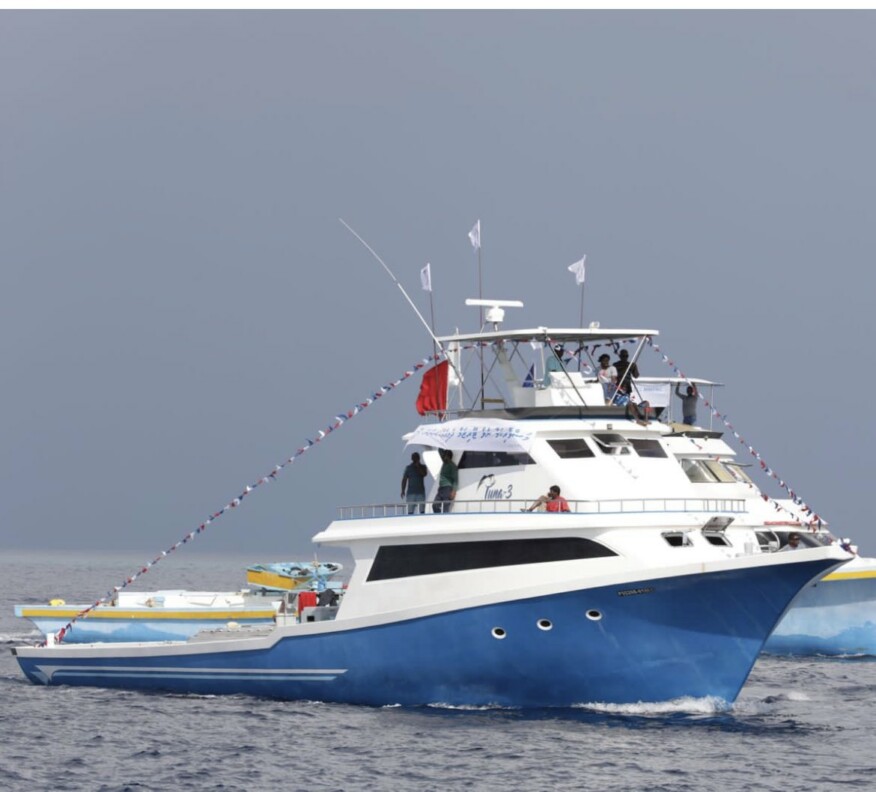 އެއް ދަތުރެއްގައި އެންމެ ގިނަ ކަންނެލި ބޭނި ދޯނީގެ ރެކޯޑް މަހިބަދޫ ޓޫނާ ދޯނިން މުގުރާލައިފި