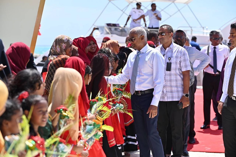 ރައީސް ސޯލިހު ހިރިލަންދޫ އަށް ވަޑައިގެންފި