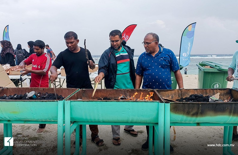 ހުޅުމާލެ ފޭސް2 ގެ ބާބެކިއު އޭރިއާ ހުޅުވައިފި