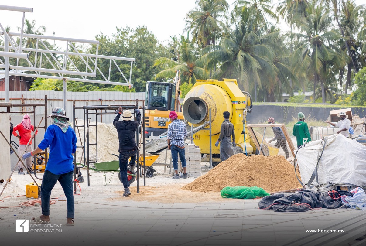 ފޭސް 2 ގެ ވަގުތީ މިސްކިތް ބޮޑުކުރުމުގެ މަސައްކަތް ބާރަށް ކުރިޔަށްއެބަދޭ: އެޗްޑީސީ