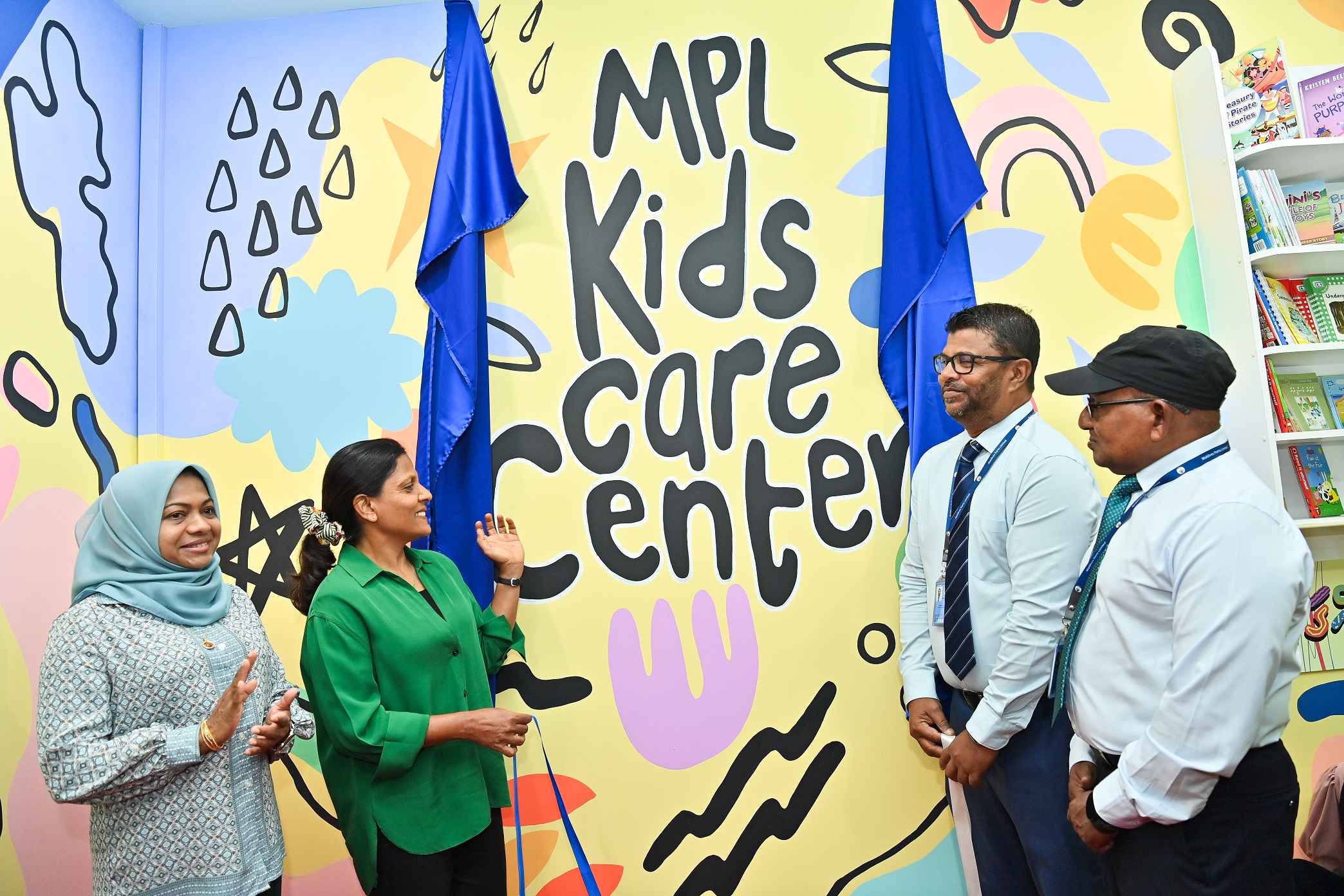 ފަސްޓްލޭޑީ އެމްޕީއެލް ގެ ކިޑްސް ކެއާ ސެންޓަރު ހުޅުވައިދެއްވައިފި