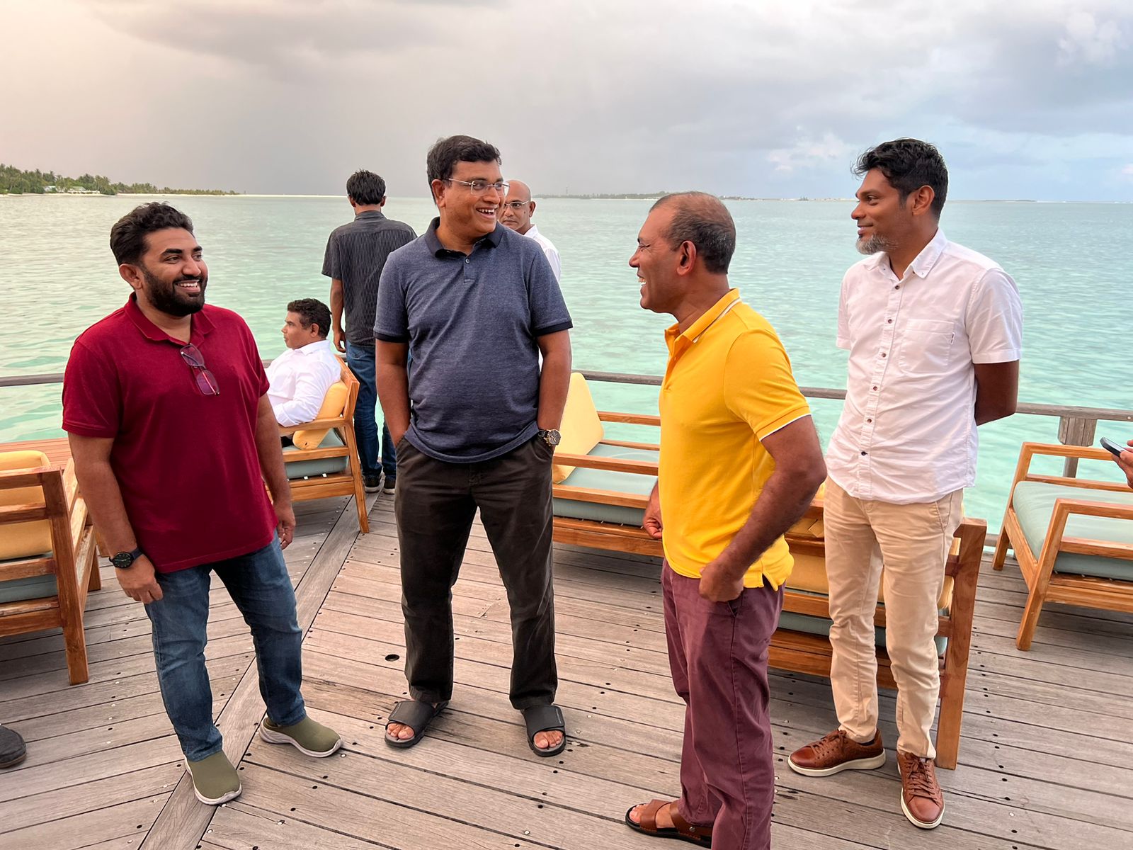 އަމީން ވިދާޅުވަނީ "މޫސުން ބަދަލުވި އިރު" އެނގުމެއް ވެސް ނުވި ކަމަށް