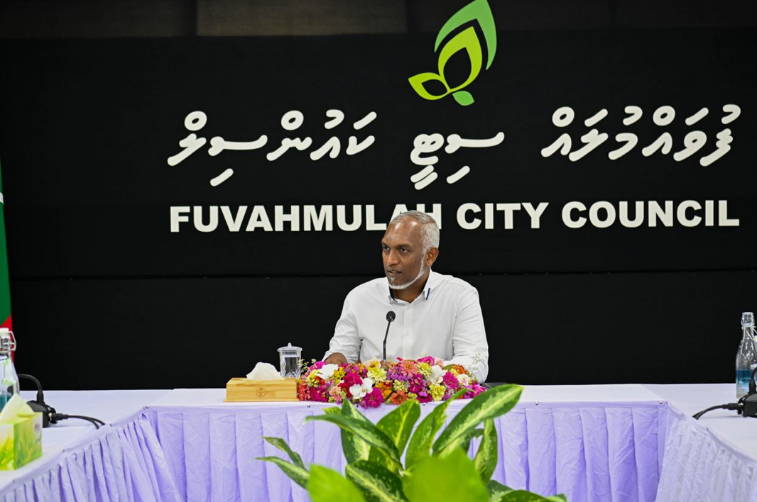 ފުވައްމުލައް ސިޓީގެ ރައްޔިތުންނަށް މިވަގުތަށް އެންމެ މުހިންމު ކަންކަން ރައީސް އާ ހިއްސާކޮށްފި
