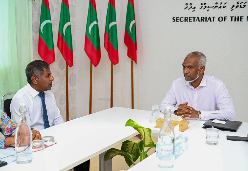 މަޑަވެލީ ކައުންސިލުގެ ހުރި ކަންބޮޑުވުންތައް ރައީސް އާ ހިއްސާކޮށްފި