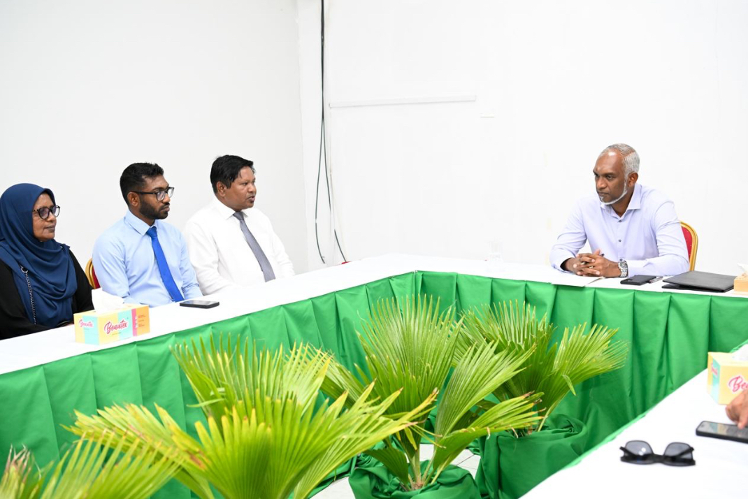 ރަށްރަށުގެ ތަރައްގީގެ ކަންކަން ކުރިއަށް ދާންވާނީ ރައްޔިތުން އެދޭގޮތަށް: ރައީސް
