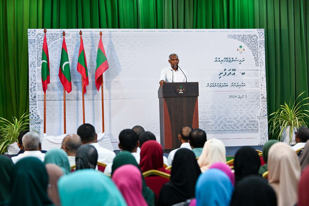 އަމާޒަކީ ރާއްޖޭގައި އުފެއްދިދާނެ ހުރިހާ ކާބޯތަކެއްޗެއް، ހުރިހާ ރައްޔިތުންނަށް ބޭނުންވާ މިންވަރަށް، ރާއްޖޭގައި އުފެއްދުން: ރައީސުލްޖުމްހޫރިއްޔާ