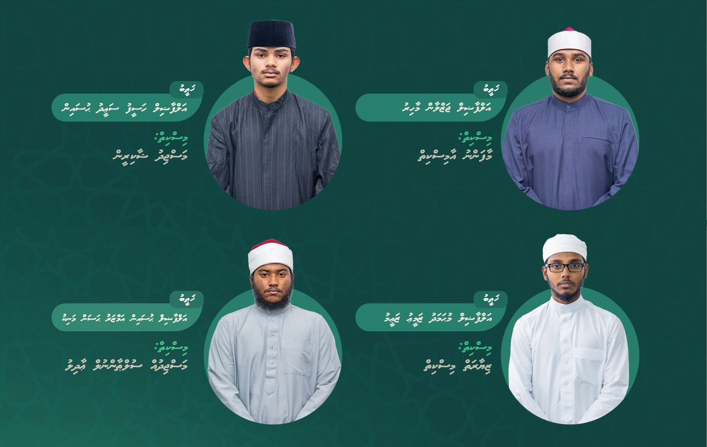 އިއްޔެ މާލޭގެ މިސްކިތްތަކުގައި 4 ޒުވާން ޚަތީބުން ހުކުރުކުރި