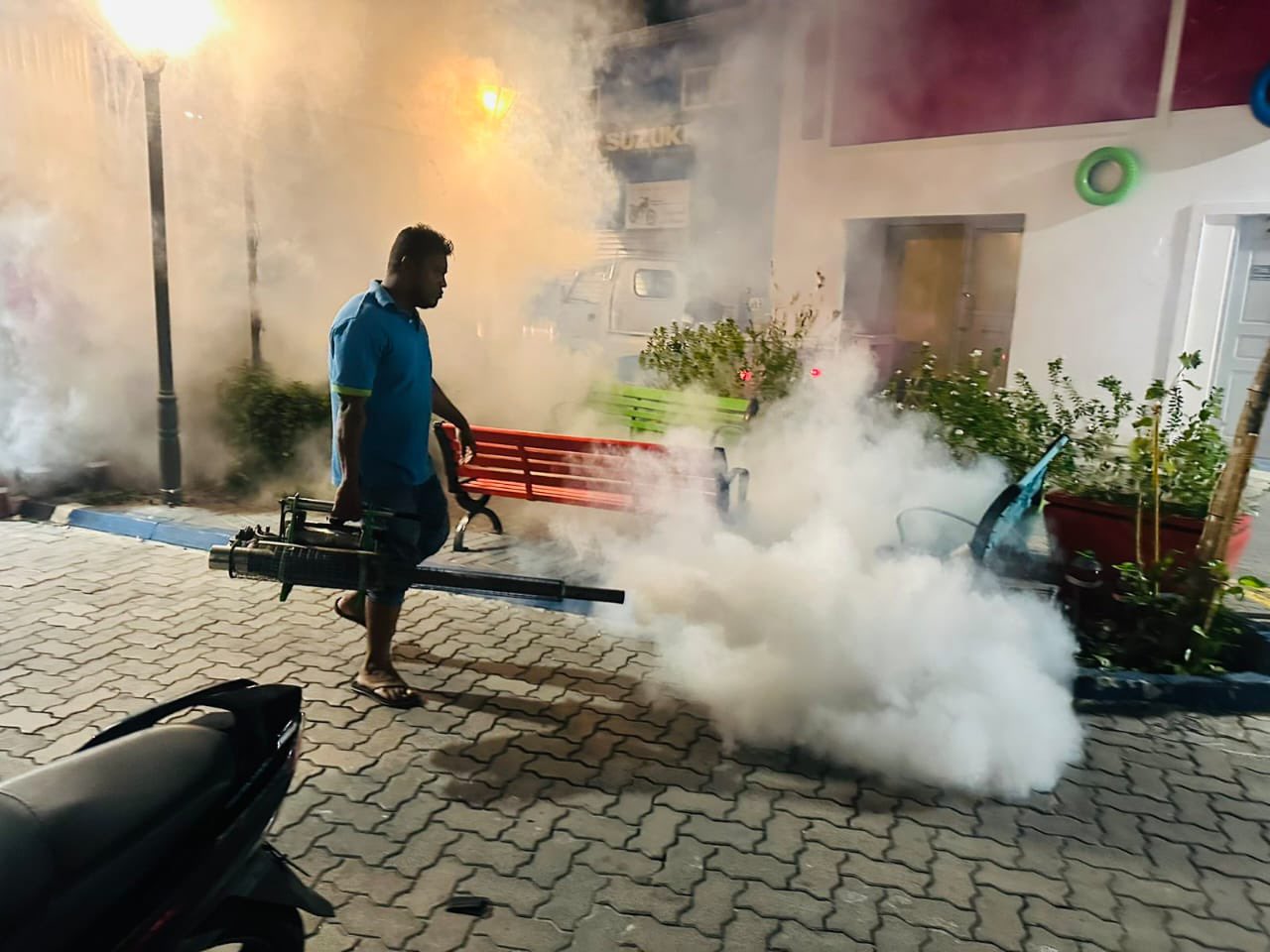 މަދިރި ކޮންޓްރޯލް ކުރުމަށް މާލެ ސަރަހައްދު ފޮގް ކުރަނީ