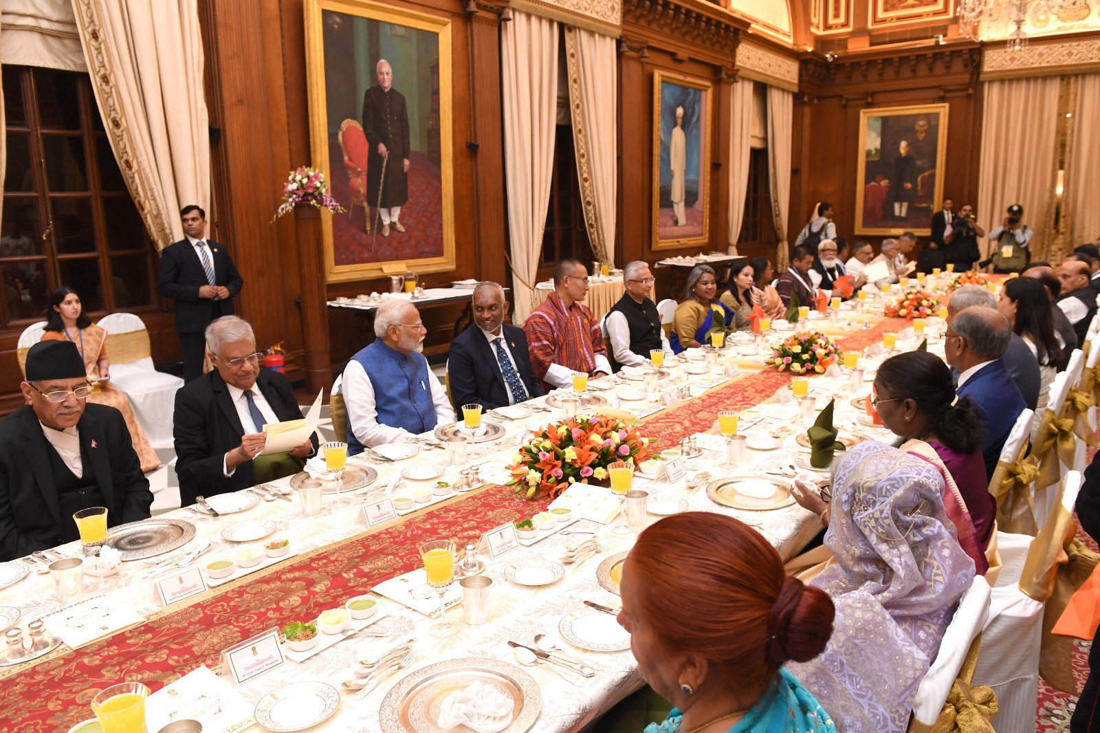 އިންޑިއާގެ ރައީސް ދެއްވި ޖާފަތެއްގައި ރައީސް ޑރ. މުއިއްޒު ބައިވެރިވެވަޑައިގެންފި