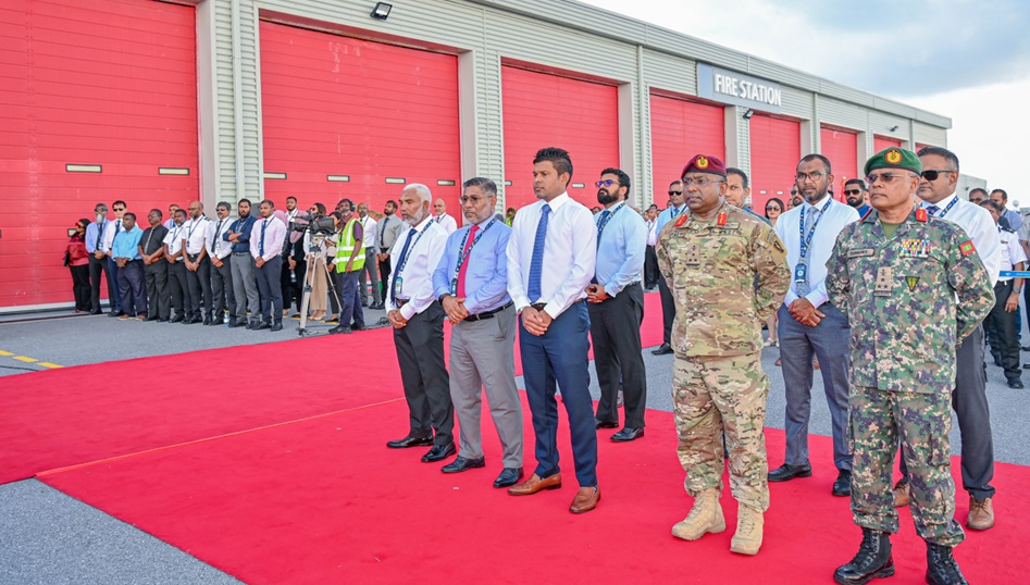 ވެލާނާ އިންޓަރނޭޝަނަލް އެއަރޕޯޓުގެ އައު ފަޔަރ ސްޓޭޝަން ހުޅުވައިފި