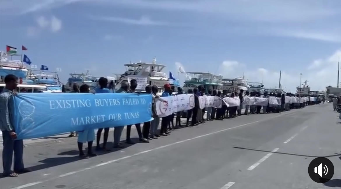 ކަންނެލި މަސްވެރިންގެ އިހްތިޖާޖުގެ އަޑު ސަރުކާރުން އެހުމަށް ޝާހިދު ގޮވާލައްވައިފި