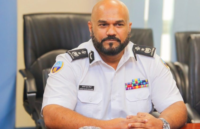 ކަސްޓަމްސްއަށް ޑްރޯން ގެންނަނީ