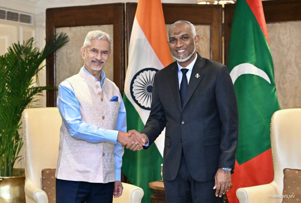 އިންޑިއާގެ އެކްސްޓަރނަލް އެފެއާޒް މިނިސްޓަރ، ޖައިޝަންކަރު ރާއްޖެ ވަޑައިގަންނަވަނީ
