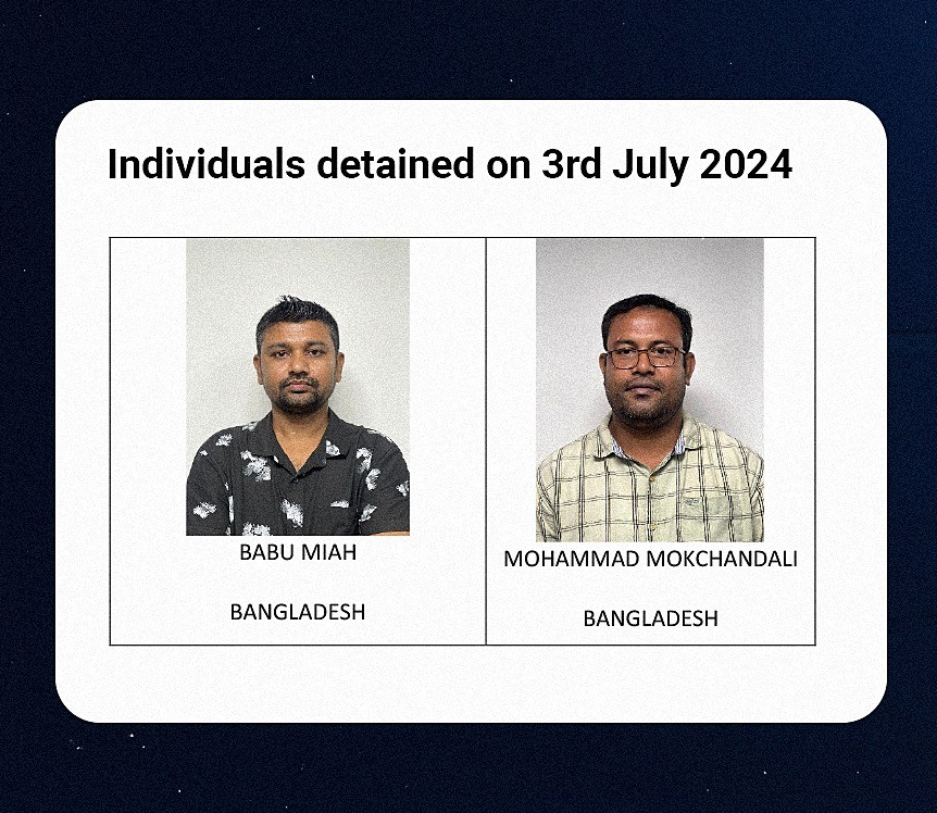 ކަޅު ބާޒަރުގައި ޑޮލަރު ވިއްކި އިތުރު ދެ ބިދޭސީއަކު ޑިޕޯޓްކުރަނީ