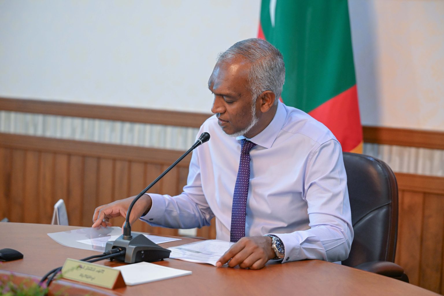ބީއެމްއެލްގެ ނިންމުމާއި އެކު އުޅުނީ އަވައްޓެރި ގައުމުތަކުގައި ސަރުކާރުތައް ވައްޓާލި ގޮތަށް މަގުމައްޗަށް ނިކުމެ ބަޣާވާތެއް ހިންގަން: ރައީސް