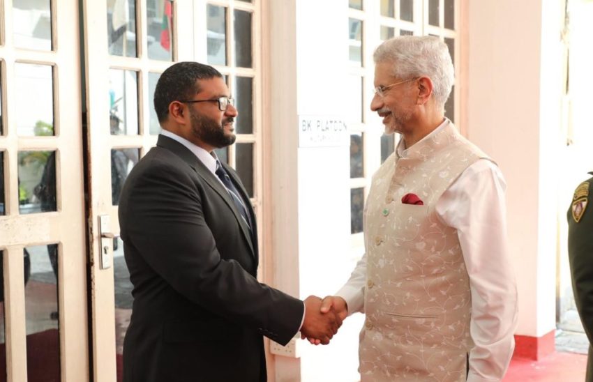 ޖައިޝަންކަރު ޑިފެންސް މިނިސްޓަރާ ބައްދަލުކުރައްވައިފި