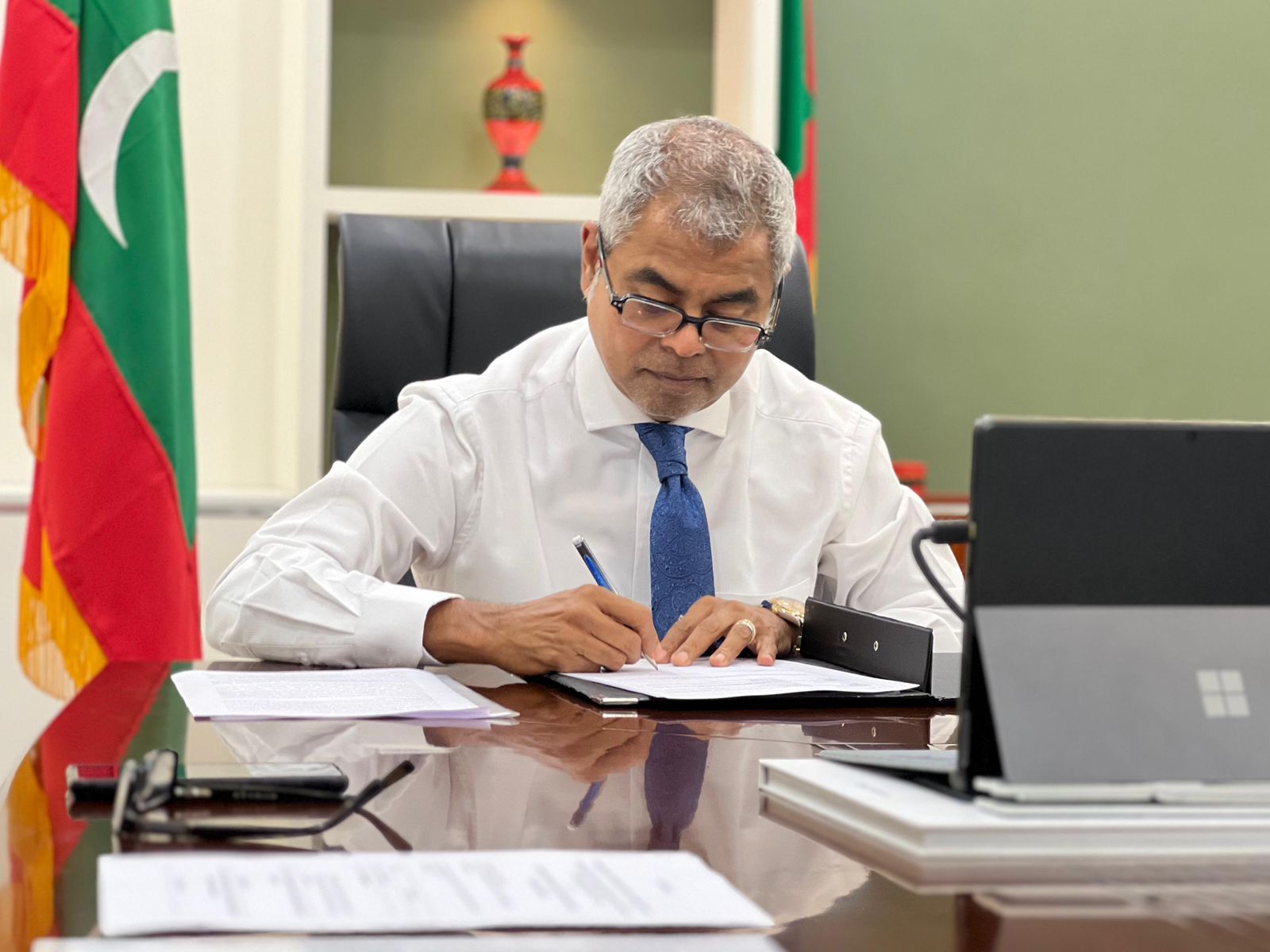ރާއްޖޭގެ ފެނާއި ނަރުދަމާ ދާއިރާ ތަރައްގީ ކުރުމަށްޓަކައި ތުރުކީ ސަރުކާރާއެކު އެއްބަސްވުމެއްގައި ސޮއިކޮށްފި