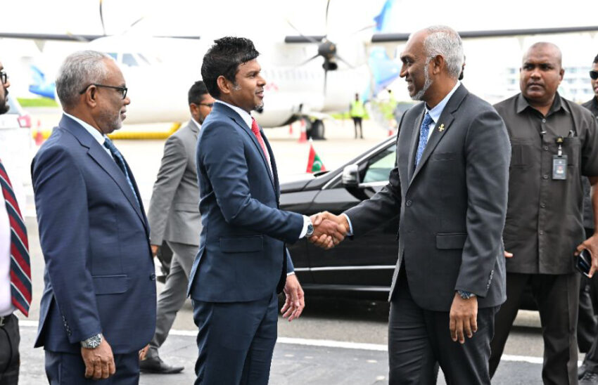ރައީސް ރާއްޖެ ވަޑައިގެންފި