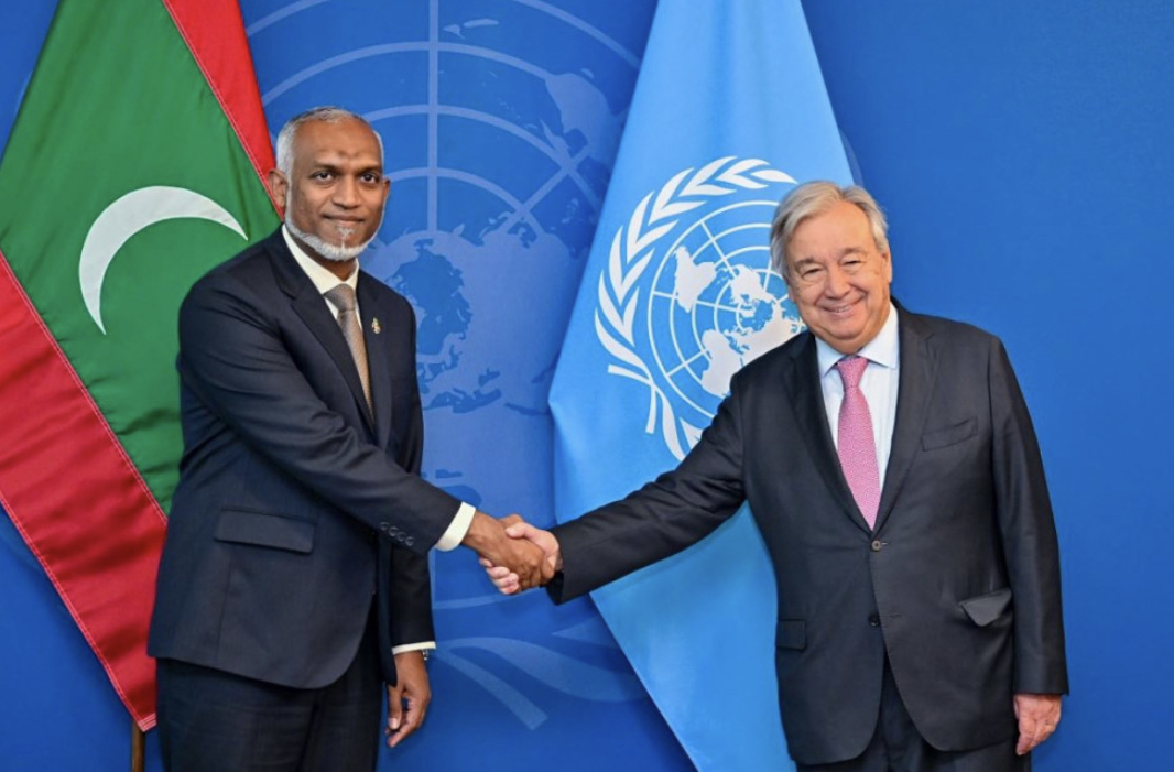އދ.ގައި ރާއްޖެއިން އިސް ދައުރެއް އަދާކުރަން ބޭނުން: ރައީސް