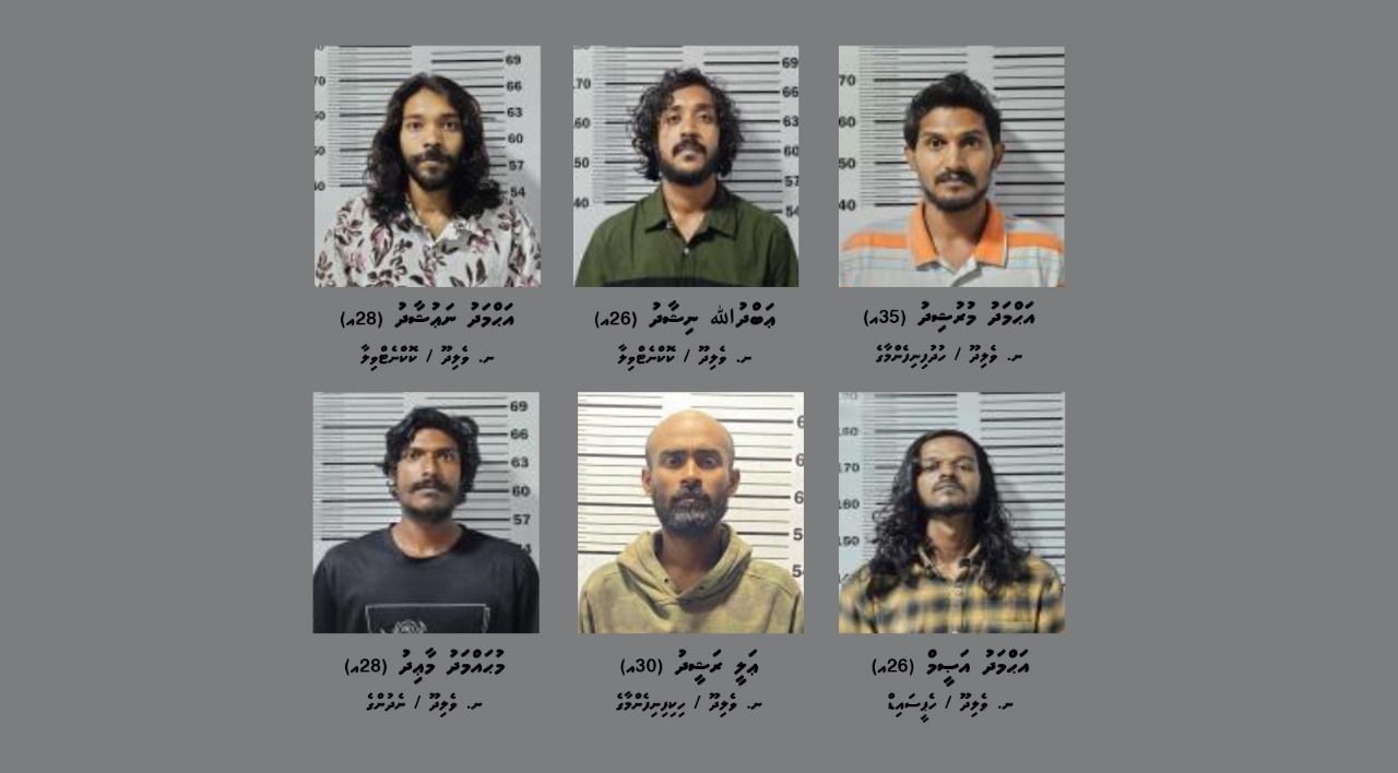 ވެލިދޫއިން މަސްތުވާތަކެތީގެ މައްސަލައެއްގައި 6 މީހަކު ހައްޔަރުކޮށްފި