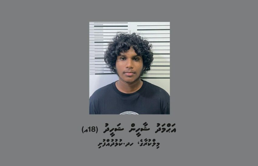 ފުލުހެއް ގައިގައި ސައިކަލުން ޖެއްސި މީހަކު ހައްޔަރުކޮށްފި
