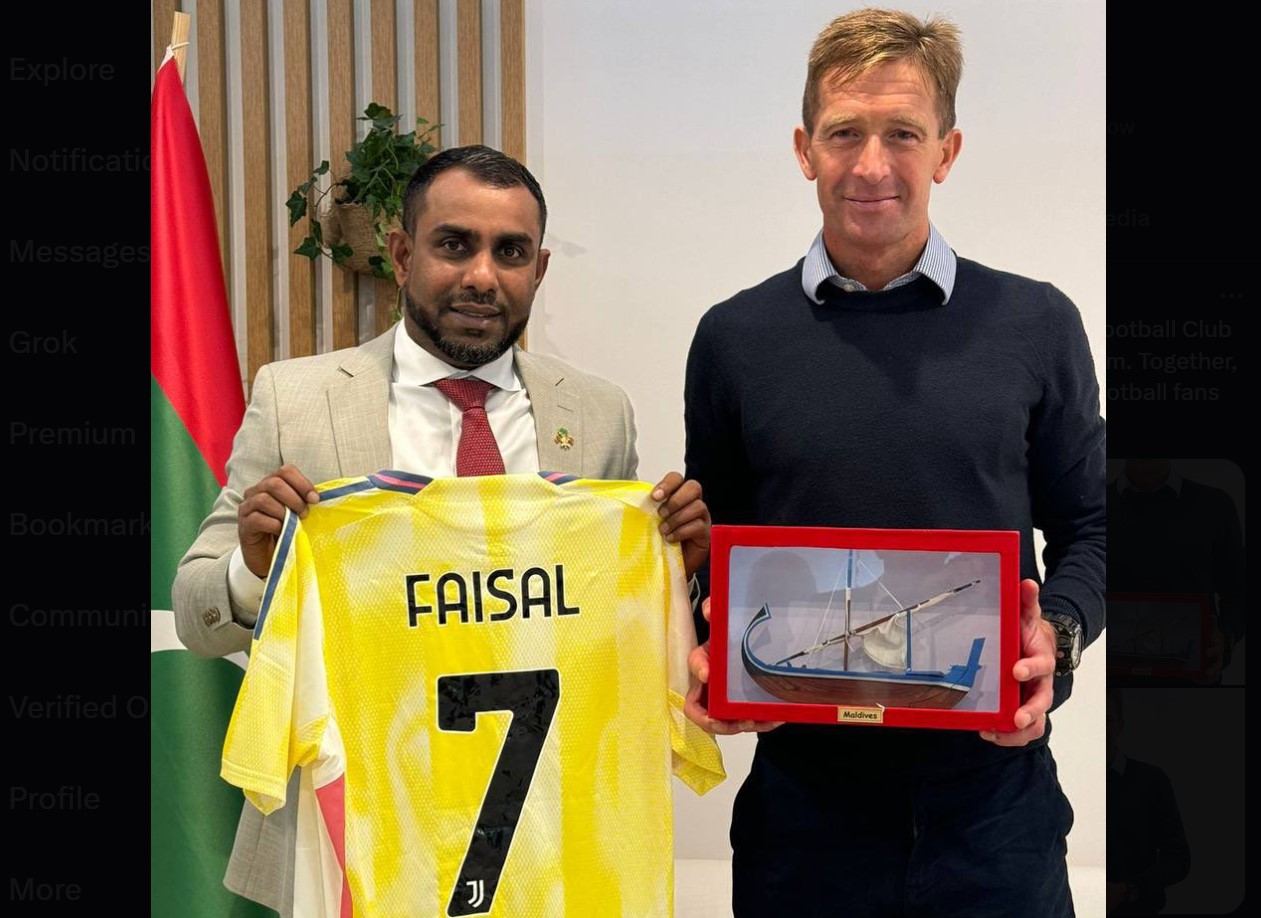 ޖުވެންޓަސް އާއި ގުޅިގެން ރާއްޖެ އިޝްތިހާރުކުރުމާ ގުޅޭގޮތުން މަޝްވަރާކޮށްފި
