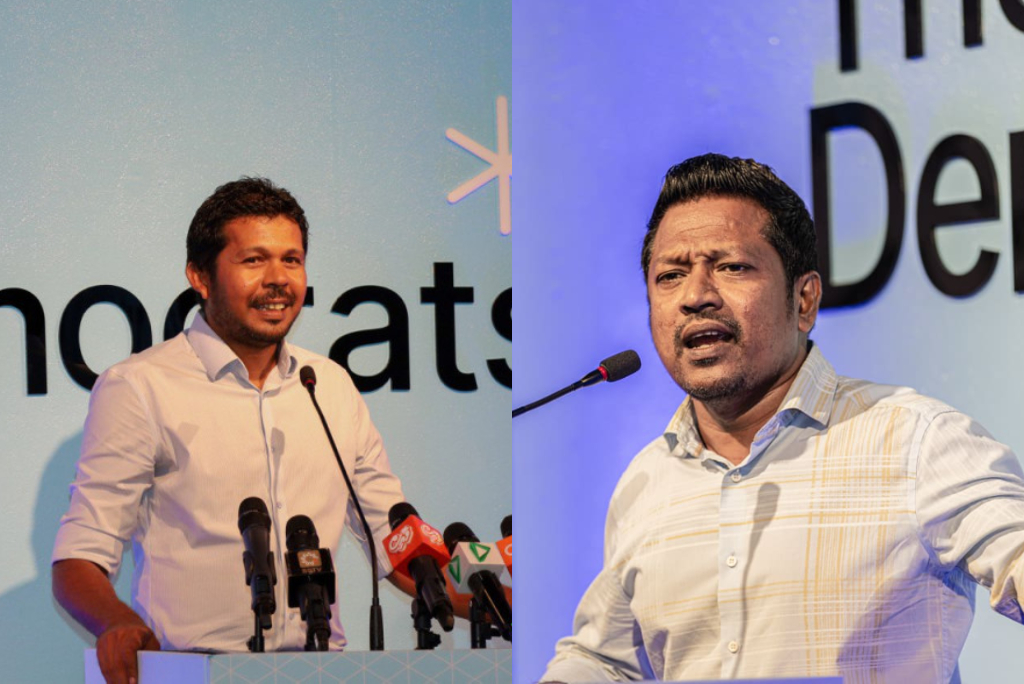 ޑިމޮކްރެޓްސްގެ ރައީސްގެ މަގާމަށް އިންތި، ނައިބަކަށް ވައްޑެ އިންތިހާބުކޮށްފި