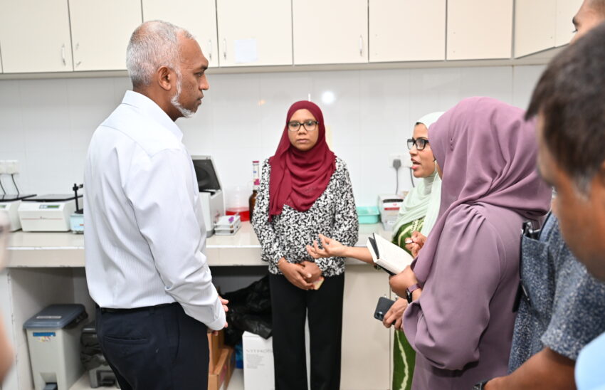 ތެލެސީމިއާ ސެންޓަރުގެ ކަންކަން ރައީސްގެ ބެއްލެވުމުގެ ދަށުން ކުރިއަށް ގެންދަވަނީ