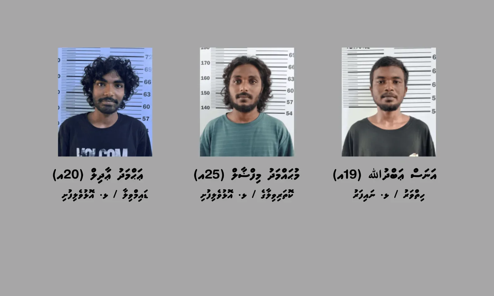 މަސްތުވާތަކެތީގެ އޮޕަރޭޝަނެއްގައި ނައިފަރާއި އޮޅުވެލިފުށިން ތިންމީހަކު ހައްޔަރުކޮށްފި