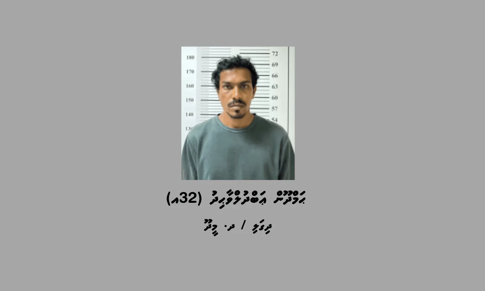 މަސްތުވާތަކެތީގެ ވިޔަފާރިކުރާ ކަމަށް ތުހުމަތުކުރެވޭ މީހަކު ދ މީދޫ އިން ހައްޔަރުކޮށްފި